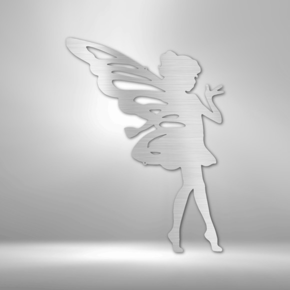 Sassy Pixie Steel Sign Laser Cut Powder Coated Home & Office Metal Wall Decor Mu
